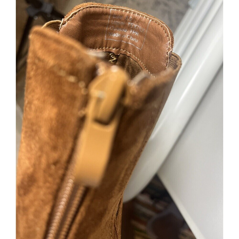 Olivia Millet Brown Platform Boots Women’s Size 8 1/2 - Picture 9 of 10